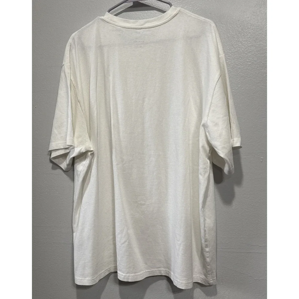 Everlane Mens Organic Cotton Tee White Relaxed Fit XL Basic Casual Minimalist - Picture 2 of 10